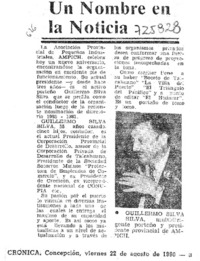 Guillermo Silva Silva.