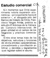 Estudio comercial.