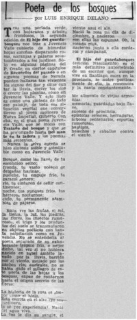 Poeta de los bosques