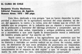 El clima de Chile