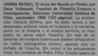 Anima mundi, el alma del mundo en Platón.