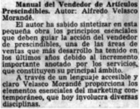 Manual del venededor de artículos prescindibles.