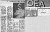 El chileno que anticipo la OEA