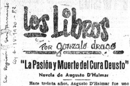 "La pasión y muerte del cura Deusto"
