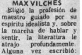 Max Vilches
