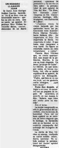 Un hombre llamado Juan.