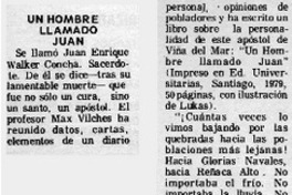 Un hombre llamado Juan.