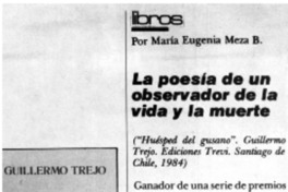 La poesía de un observador de la vida y la muerte