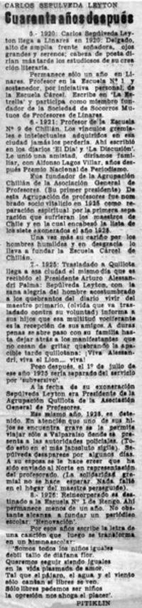 Cuarenta años después