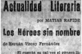 Los héroes sin nombre