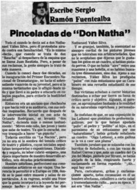 Pinceladas de "Don Natha"