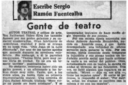 Gente de teatro