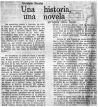 Una historia, una novela