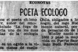Poeta Ecologo