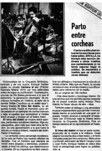 Parto entre corcheas.