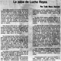 La papa de Lucho Reyes