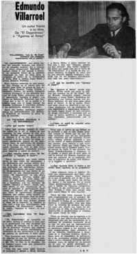 Edmundo Villarroel : [entrevistas]