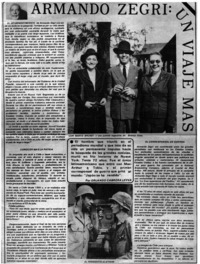 Armando Zegri: un viaje mas