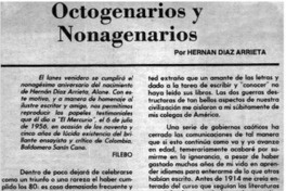 Octogenarios y nonagenarios