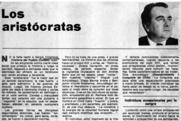 Los aristócratas