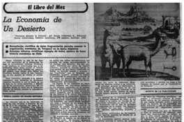 La economía de un desierto.