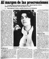 Al margen de las procreaciones : [entrevistas]