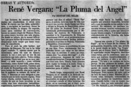 René Vergara: "la pluma del ángel"