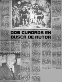 Dos cuadros en busca de autor
