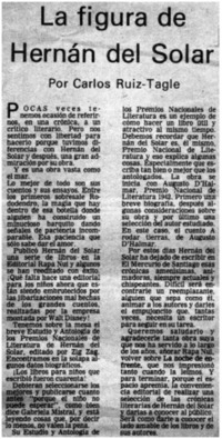 La figura de Hernán del Solar