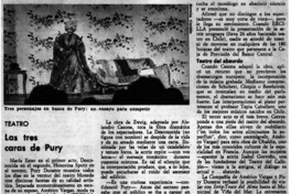 Las tres caras de Pury