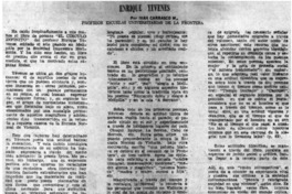 Un poeta sureño en el norte: Enrique Yévenez