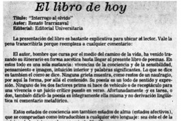 "Interrogatorio al olvido"