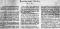 Reminiscencia náuticas