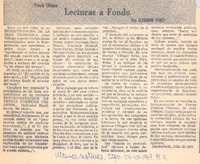 Lecturas a fondo