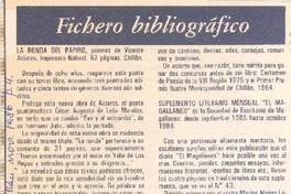 La ronda del papiro.