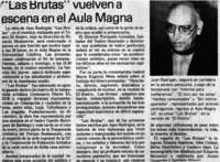 "Las Brutas" vuelven a escena en el Aula Magna.