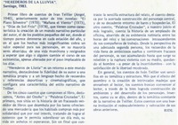 "Herederos de la lluvia"