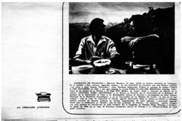 La creación literaria.