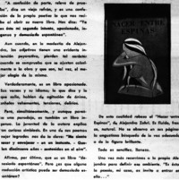 Nacer entre espinas.