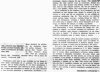 "De la mano del tiempo"