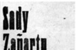 Sady Zañartu, premio nac. de literatura