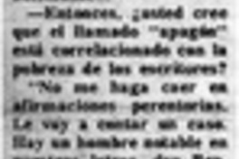 Volvamos al ojo : [entrevistas]