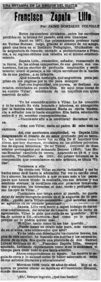 Francisco Zapata Lillo