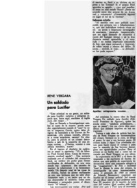 Un soldado para Lucifer