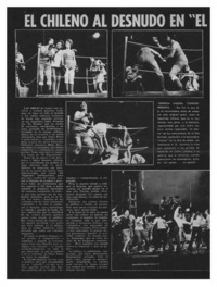 El chileno al desnudo en "el degenéresis".