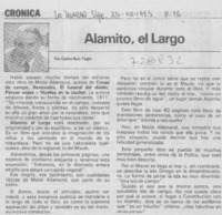 Alamito, el largo