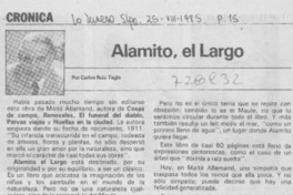 Alamito, el largo