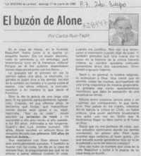 El buzón de Alone