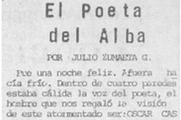 El poeta del alba