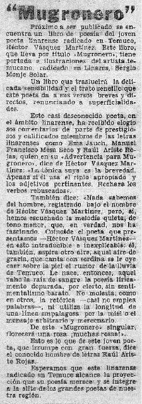 "Mugronero".